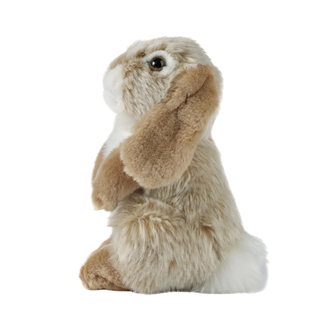Brown Sitting Lop Rabbit | Living Nature | Plushie