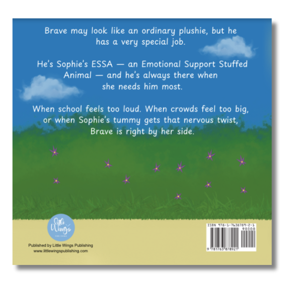 Brave The ESSA Always There For You Children's Book Back cover of Paperback