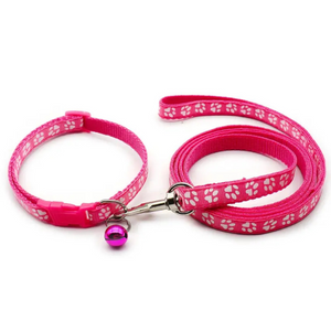 ESSA Gear - Blue Leash and Collar Set - Small size for your Plush dog or emotional support stuffed animal