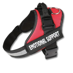 Emotional Support Dog Vest for your Emotional Support Stuffed Animal - Colour Red - ESSA Gear