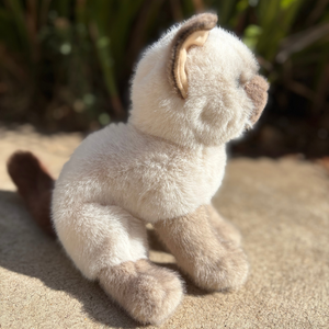 Fu Siamese Cat Douglas Cuddle Toy side view