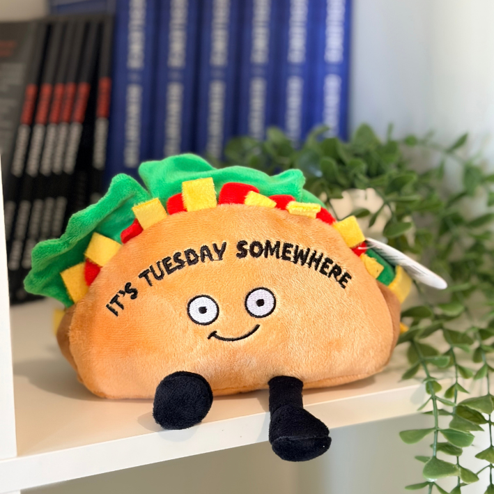 "It's Tuesday Somewhere" Taco | Punchkins | Novelty Plush