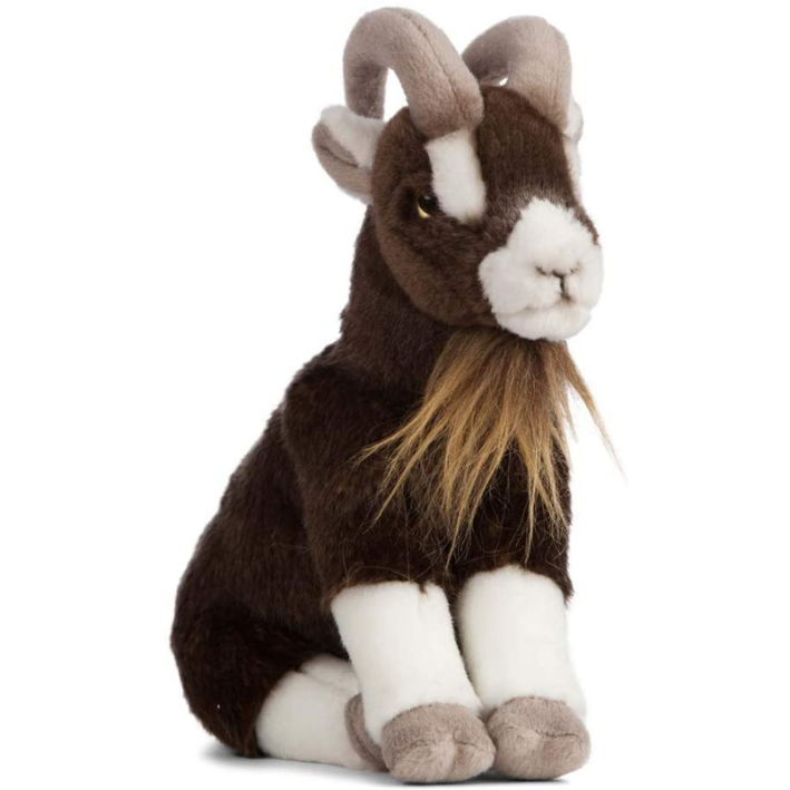 Brown Goat Sitting | Living Nature | Plushie