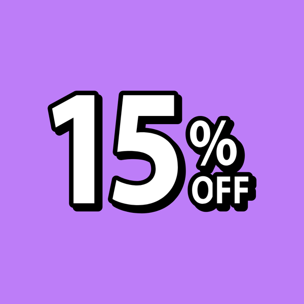 15% Off