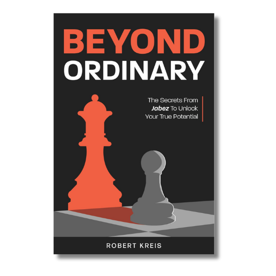 Front cover of the Paperback book - Beyond Ordinary. The secrets from Jabez to unlock your true potential