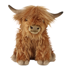 Brown Highlander Cow | Living Nature | Plushie