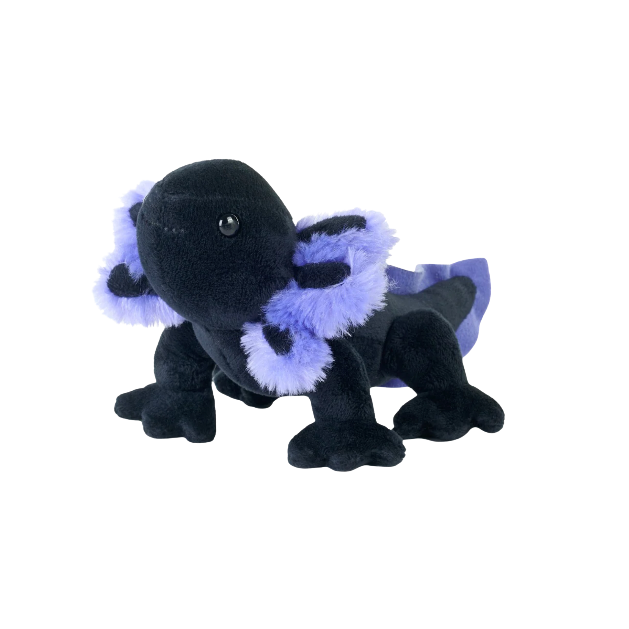 Pocketkins Black Axolotl 5" | Wild Republic | Plushie