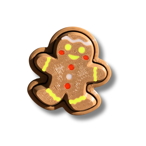 Christmas Fidget Clicker | Gingerbread Man