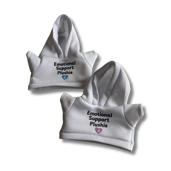 Emotional Support Hoodie | White