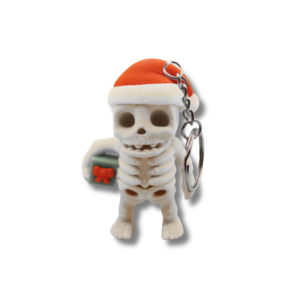 Christmas Fidget Keyring | Skeleton