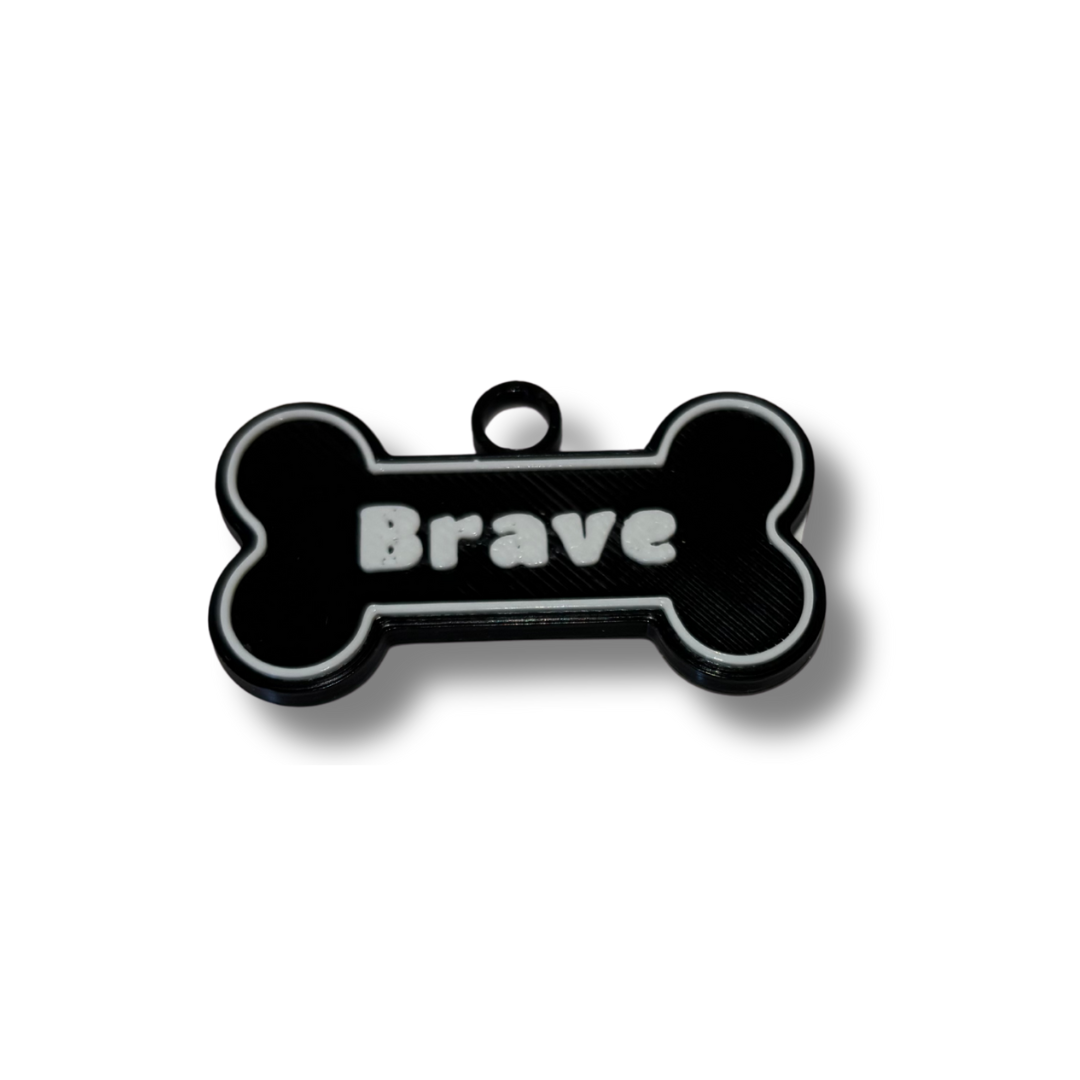 Custom Name Dog Tag | Assorted Colours