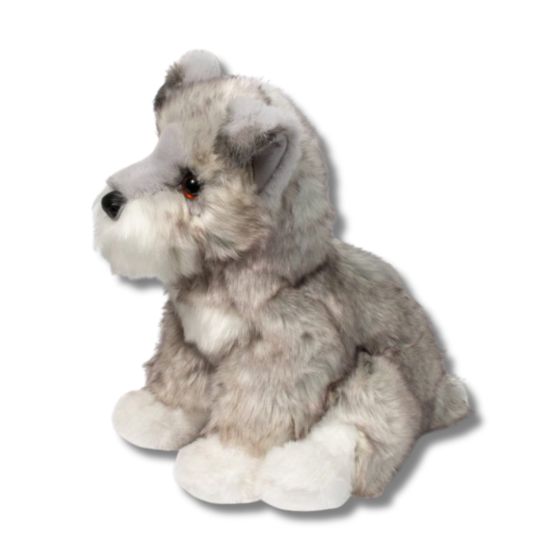 Arnold Schnauzer Douglas Dog side view