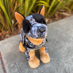 Australian Cattle Dog Plush Dog by Douglas Company front view