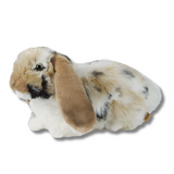 Brown Lop Rabbit by Living Nature Side view of plush rabbit