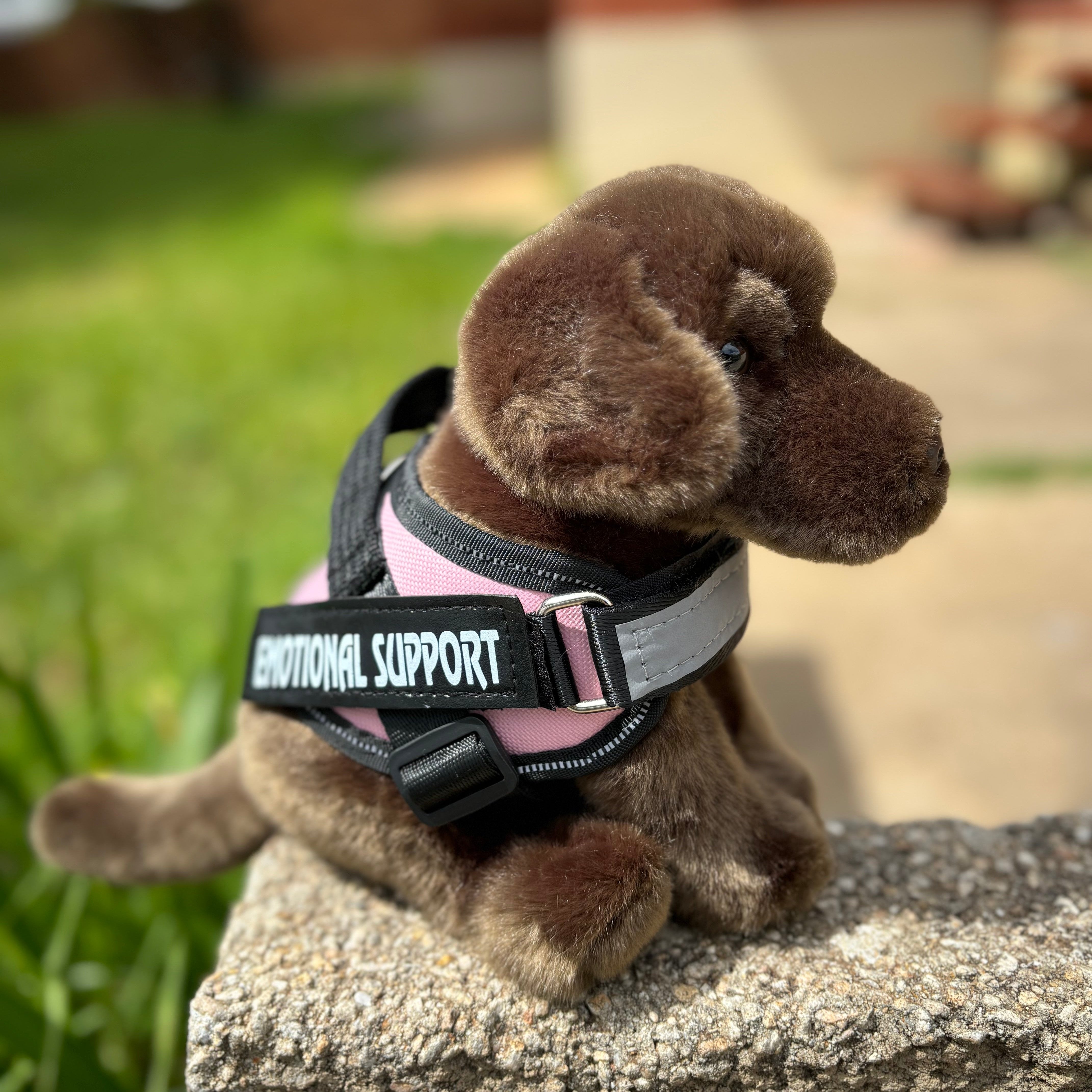 Chocolate Labrador - Plushie - ESSA - Living Nature - Emotional Support Stuffed Animal