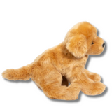 Bella Golden Retriever by Douglas Dog side view of plushie