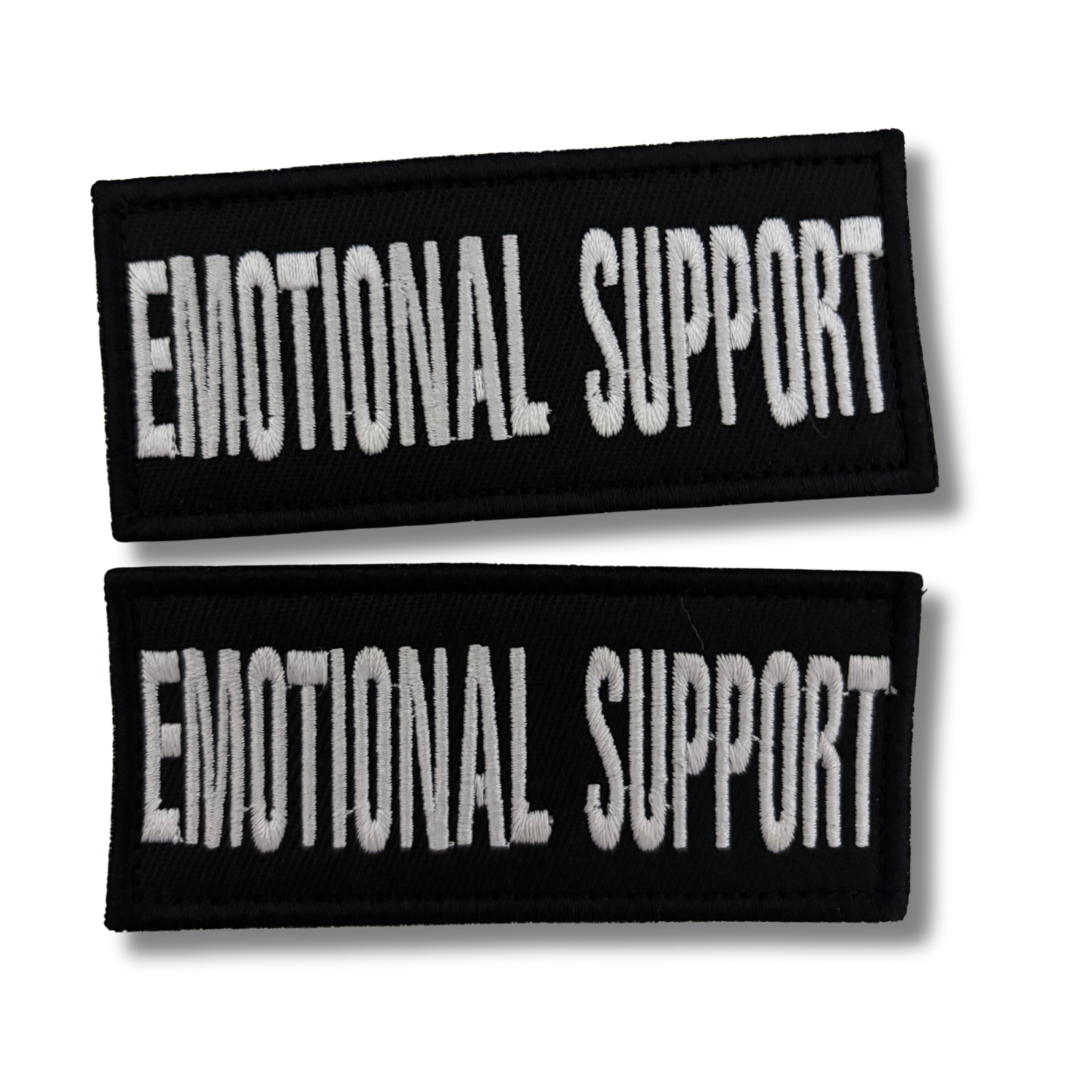 Emotional Support Velcro tag for emotional support dog vest