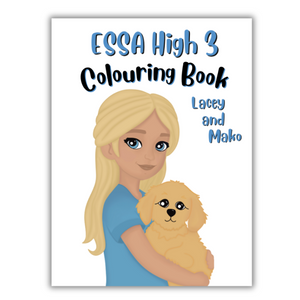 ESSA High 3 Colouring Book front cover