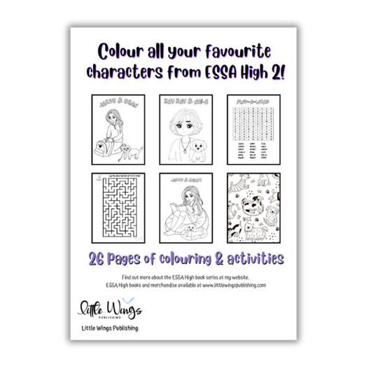 Essa Color ESSA Books – Little Paws Plushies
