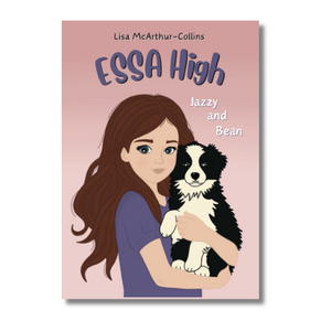 Front cover of Middle-grade fiction book - ESSA High series - Jazzy and Bean
