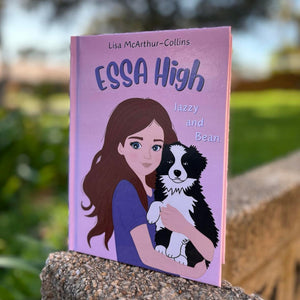 Front Hardcover of Middle-grade fiction book - ESSA High series - Jazzy and Bean