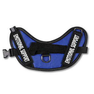 Emotional Support Dog Vest for your Emotional Support Stuffed Animal - Colour Blue - essa gear emotional support harness