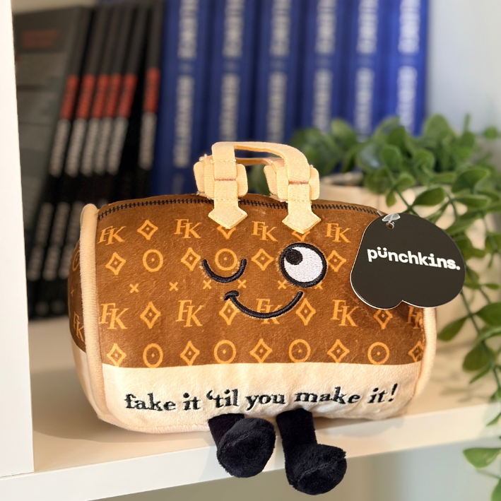 "Fake It Til You Make It" Handbag | Punchkins | Novelty Plush