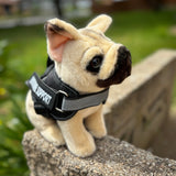 French Bulldog - Plushie - ESSA - Living Nature - Emotional Support Stuffed Animal - plush dog wearing essa gear