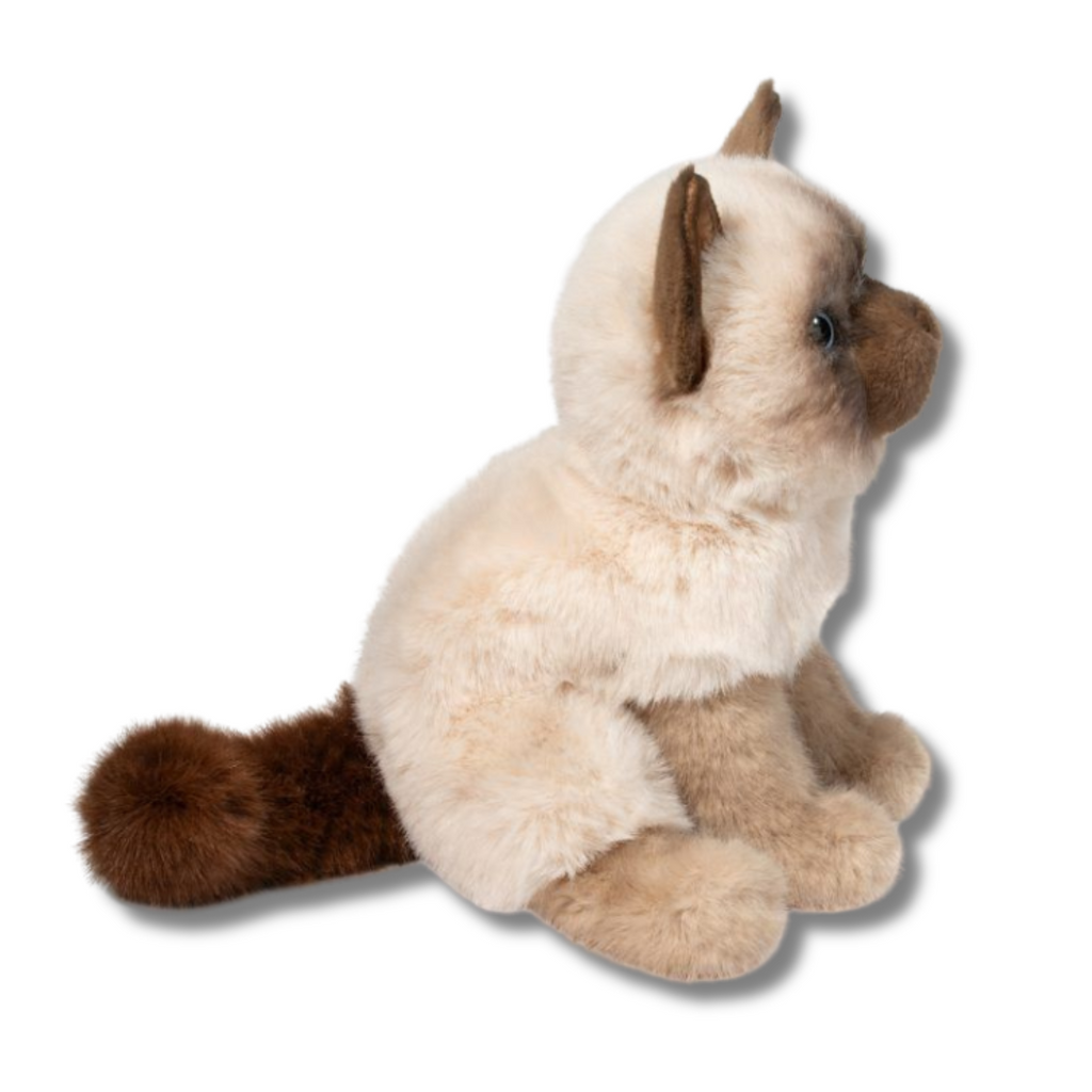 Fu Siamese Cat Douglas Cuddle Toy side view