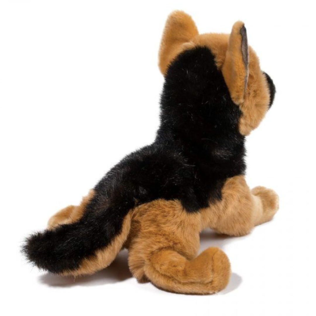General German Shepherd Douglas Dog plush dog. Emotional support stuffed animal.