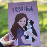 Front cover of paperback  Middle-grade fiction book - ESSA High series - Jazzy and Bean