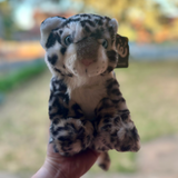 Snow Leopard Plushie - Emotional Support Stuffed Animal