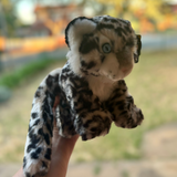 Snow Leopard Plushie - Emotional Support Stuffed Animal