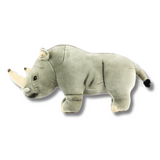 Living Nature Plushie White Rhino - Emotional Support Stuffed Animal