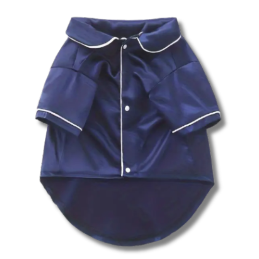 Navy Blue Dog Pyjamas