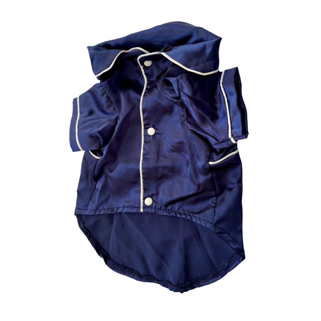 Navy Blue Dog Pyjamas