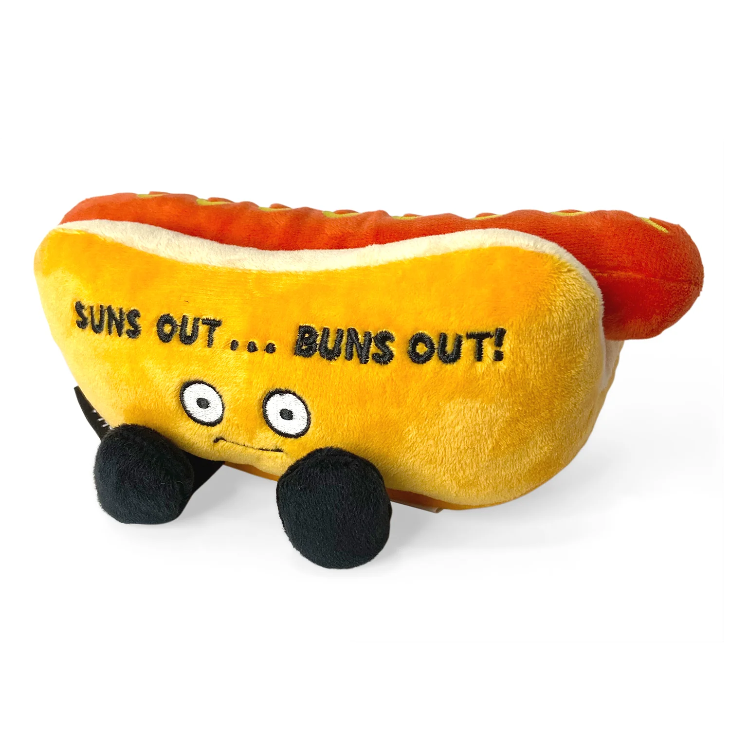 "Suns out, buns out" Hotdog | Punchkins | Novelty Plush