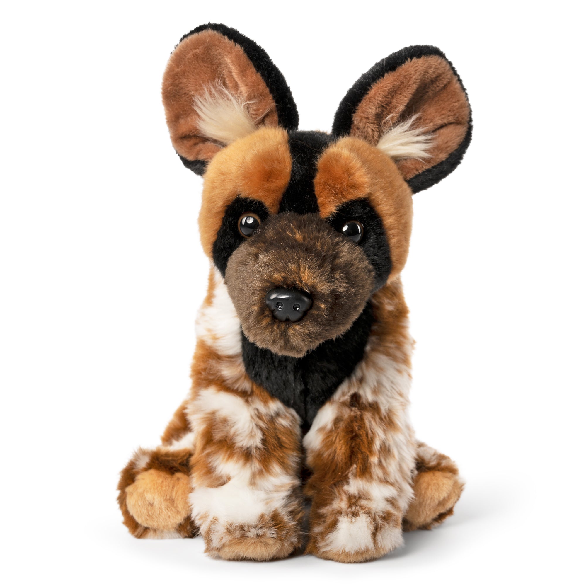 Plush African Hunting Dog by Living Nature - Emotional Support Stuffed Animal - front