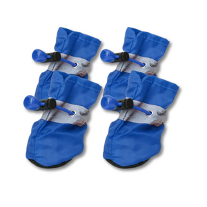 Blue ESSA Paw Boots - Keep your emotional support stuffed animal paws clean - ESSA Gear