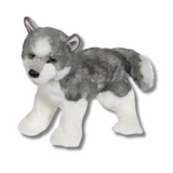 Sasha Husky by Douglas Dog Plush dog standing front view