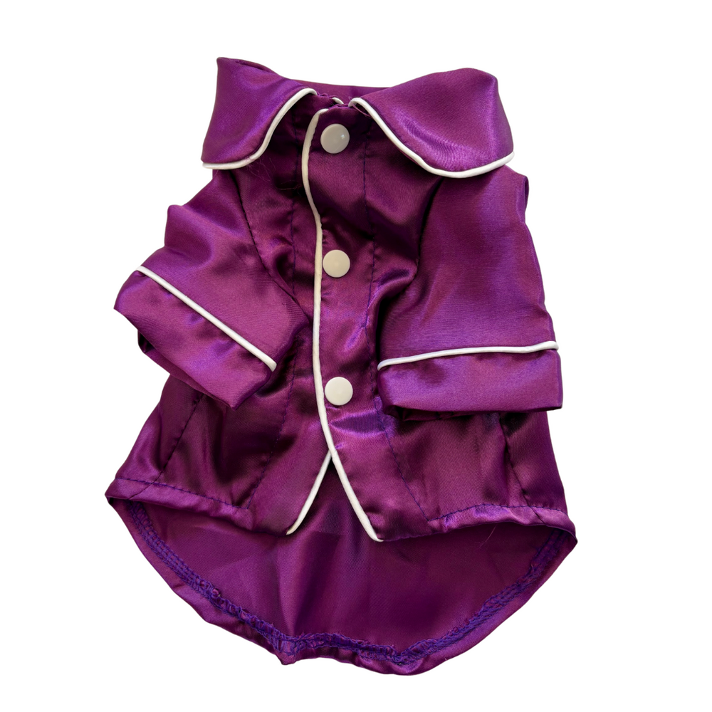 Purple pyjamas for your plush animal