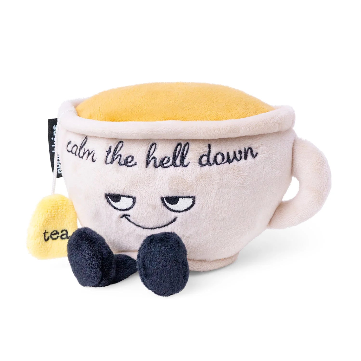 "Calm The Hell Down" - Teacup | Punchkins | Novelty Plush