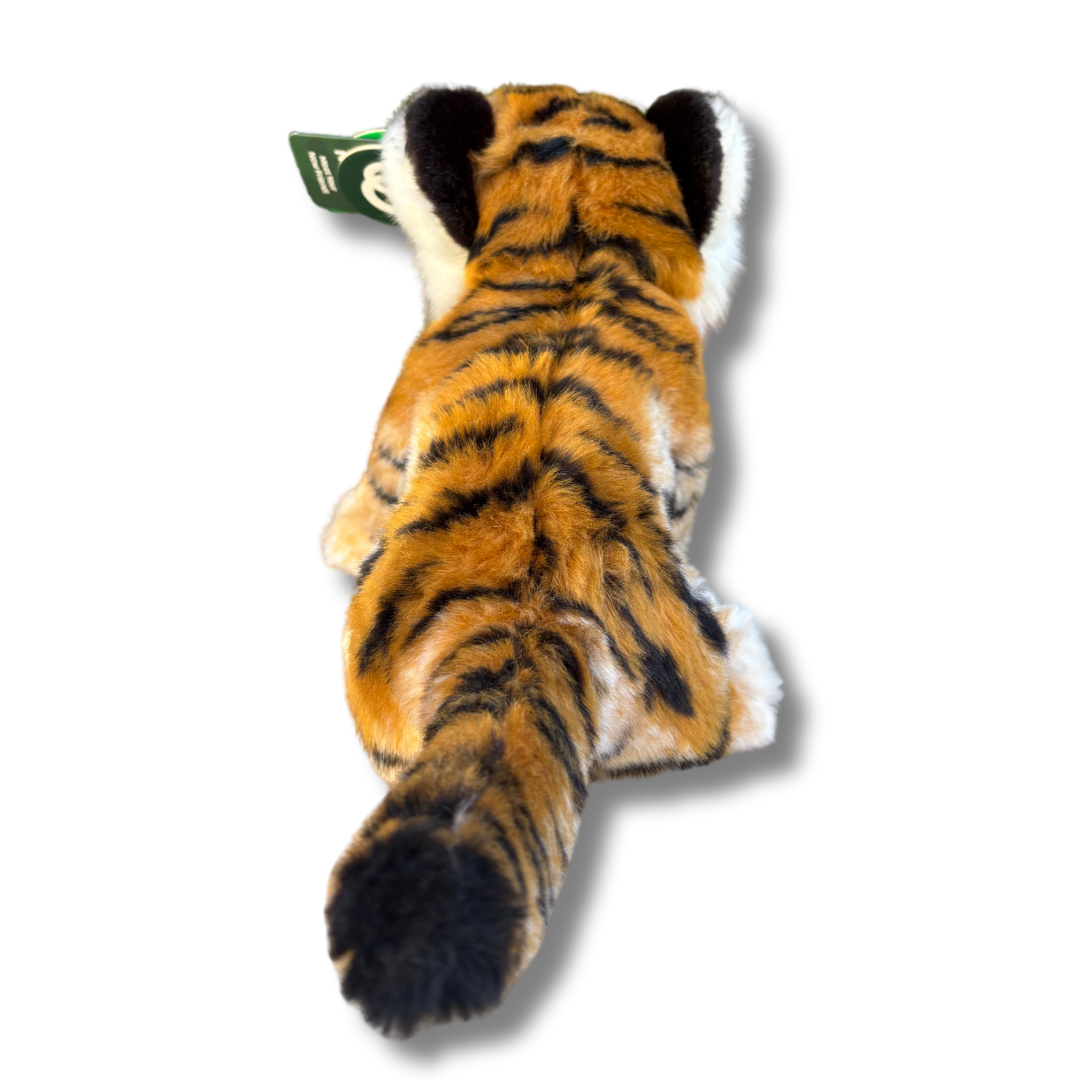 Tiger Plushie Living Nature back view