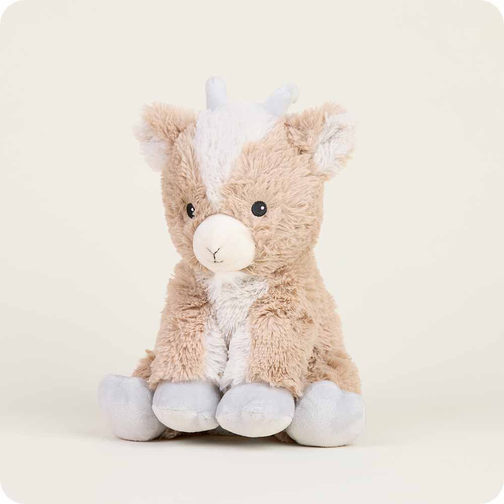 Plush toy unicorn with a white background