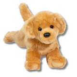 Bella Golden Retriever by Douglas Dog front view of plushie lying down. Douglas Dogs Australia