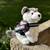 Husky Plush Dog - Emotional Support Stuffed Animal - ESSA - Living Nature