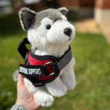 Husky Plush Dog - Emotional Support Stuffed Animal - ESSA - Living Nature