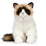 Ragdoll Cat Plushie by Living Nature. Emotional Support Stuffed Animal