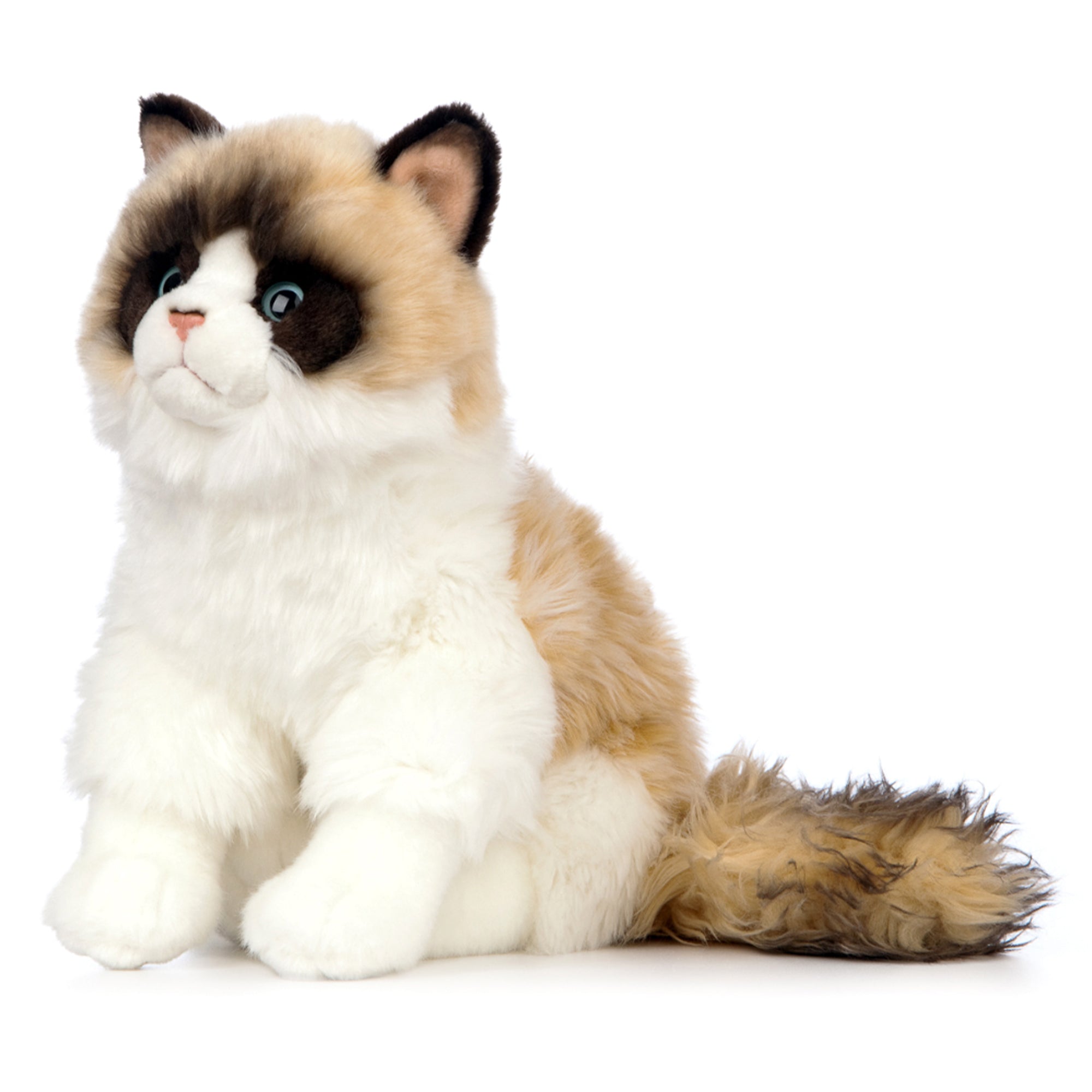 Ragdoll Cat Plushie. Emotional Support Stuffed Animal. 